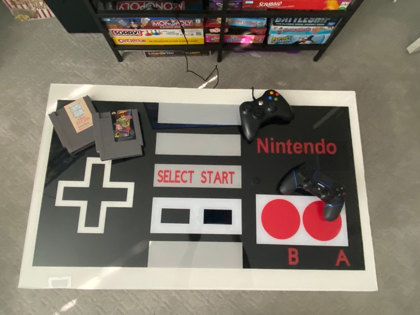 Custom NES Nintendo Table Nintendo Table Gaming Table Etsy