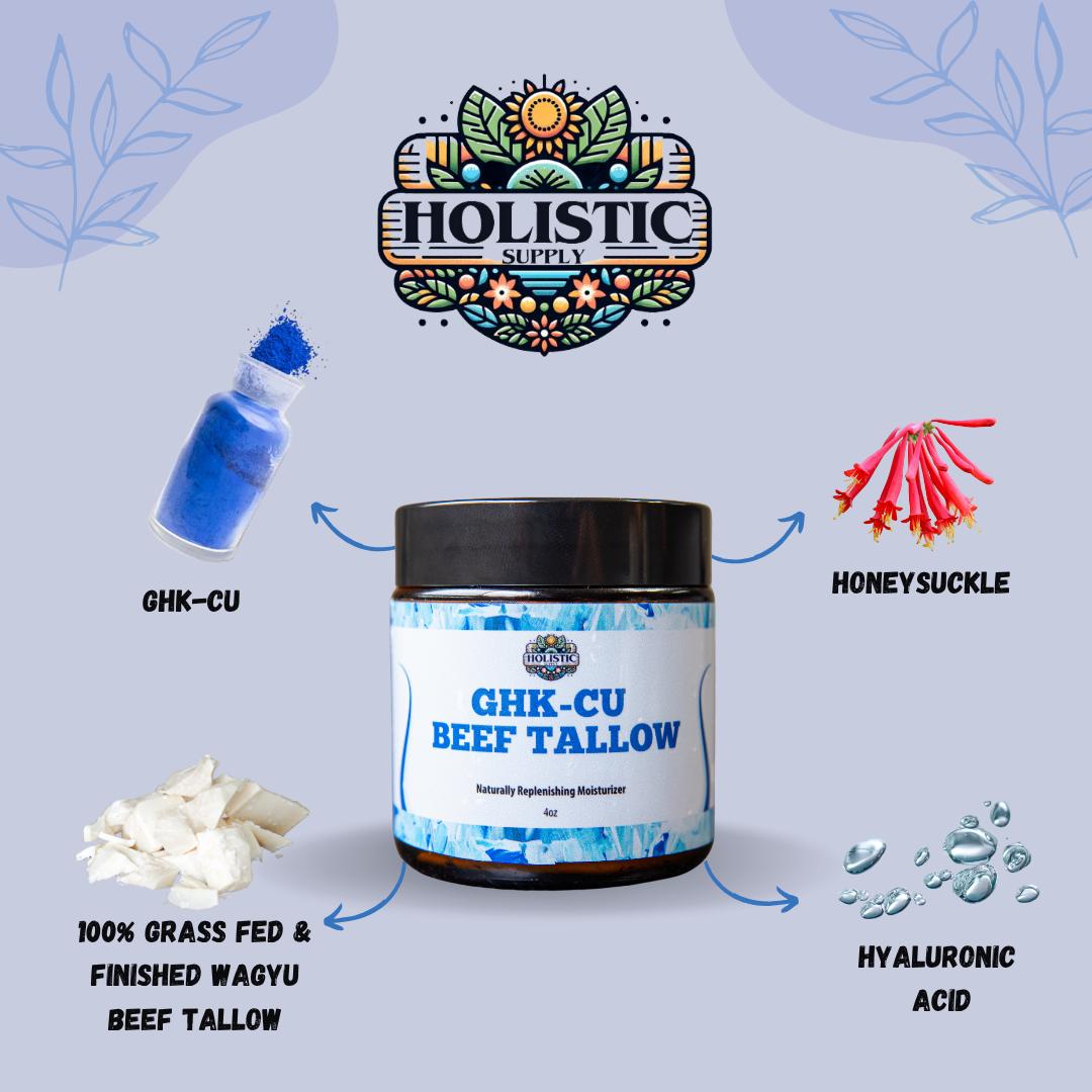 GHK-CU Infused Grass Fed Beef Tallow Rejuvenating Moisturizer - Etsy GHK-CU Infused Grass Fed Beef Tallow Rejuvenating Moisturizer - Etsy