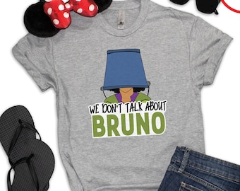 We Don't Talk about Bruno Disney Encanto Unisex Tee - Disney Bruno Tee - ENCANTO BRUNO Shirt- Disney We Don't Talk About Bruno Shirt - Bruno