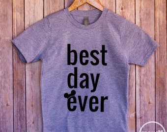 Best Day Ever Kids Shirt/Disney Shirt/Disney Kids Vacation Shirt