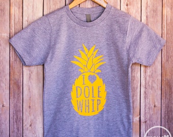 I Love Dole Whip Kids Shirt/Disney Dole Whip KIds Shirt/Dole Whip Unisex Kids Shirt