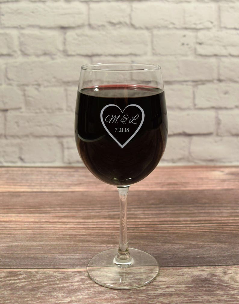 Wedding Wine Glasses Wedding Wine Glass Wedding Wine Etsy