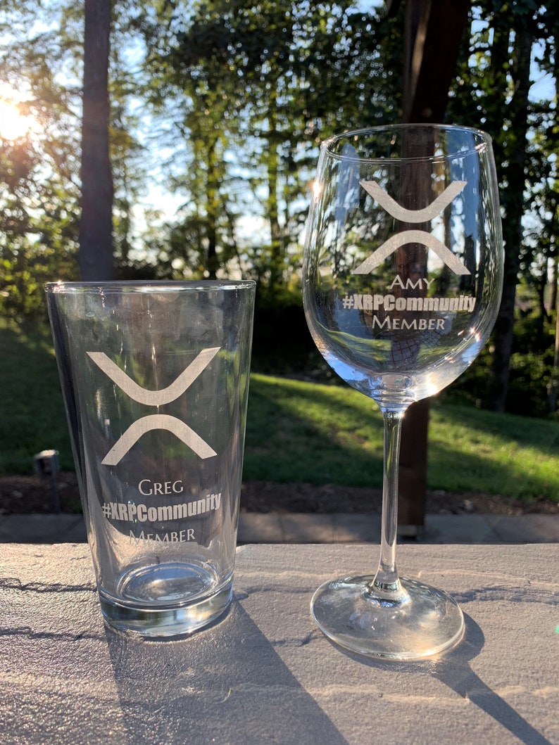 XRP Crypto XRP Beer Wine Ripple XRP Etsy
