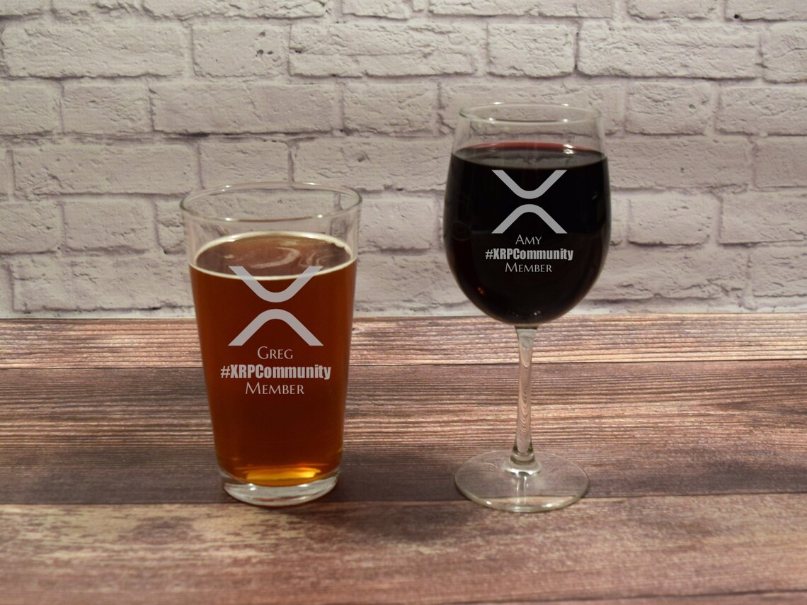 XRP Crypto XRP Beer Wine Ripple XRP Etsy