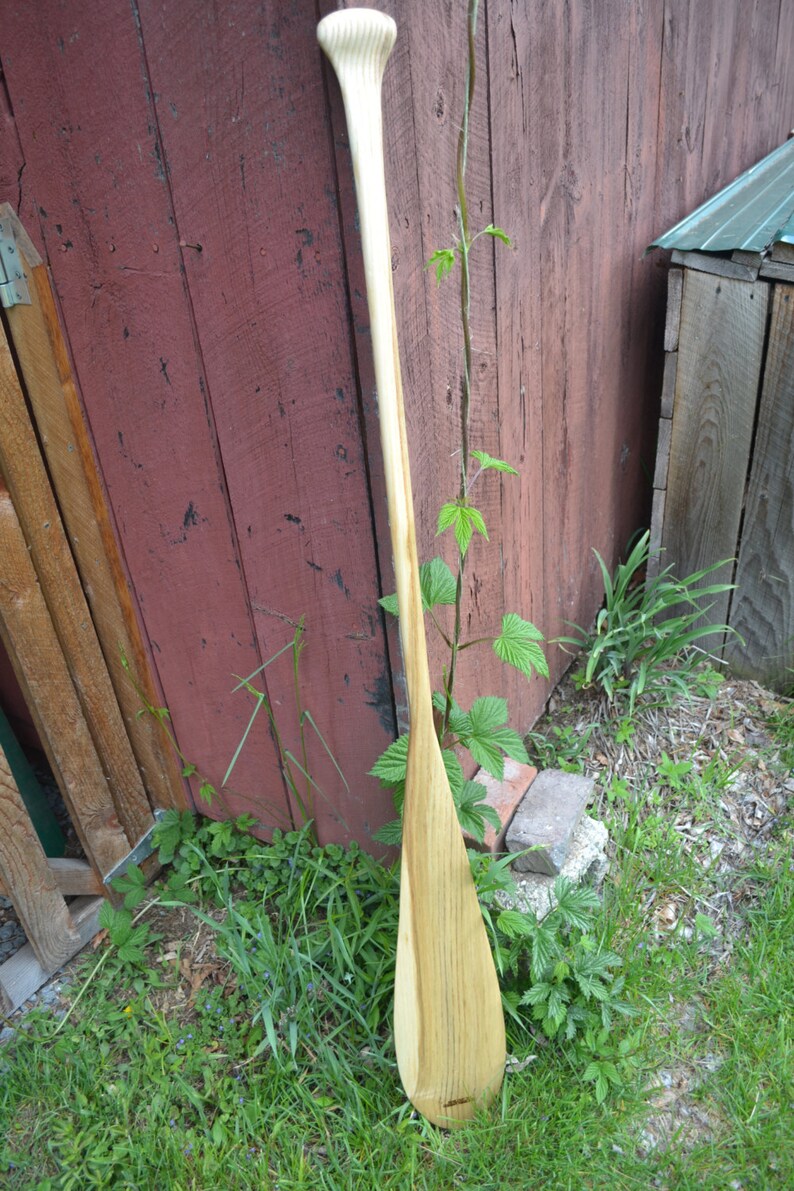 custom made northwoods canoe paddle etsy