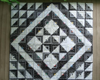 Starring Log Cabin Quilt Pattern