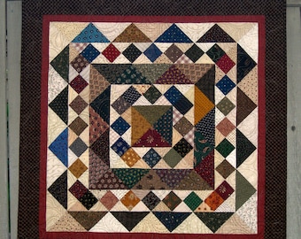 All Squared Up Table Topper Quilt Pattern