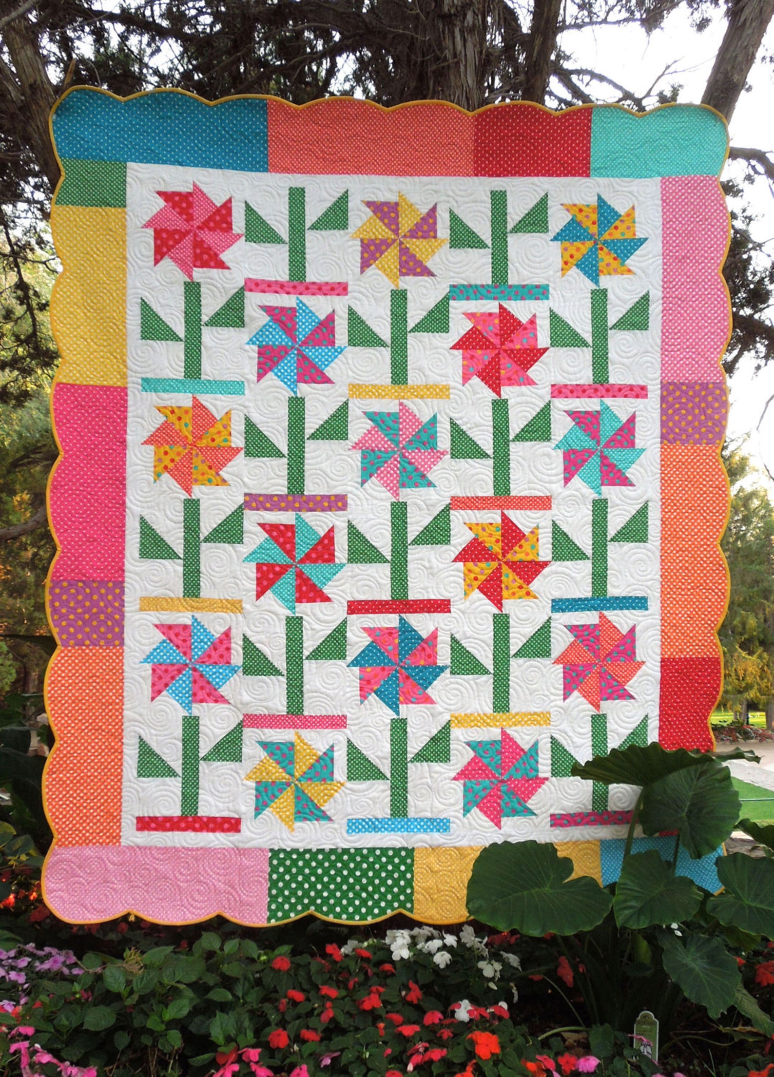 Gracie's Garden Quilt Pattern Etsy