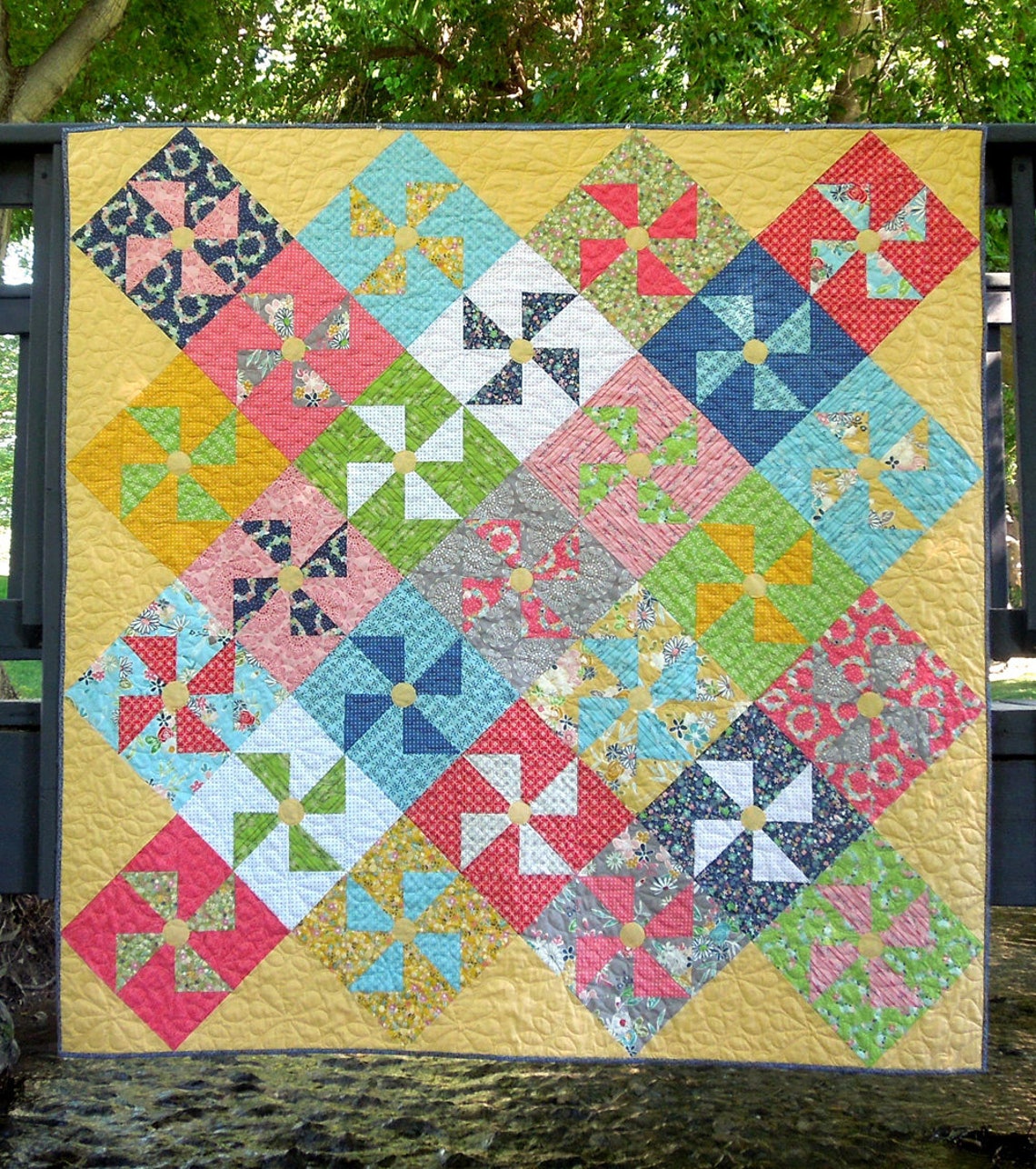 Sunshine Quilt Pattern Etsy