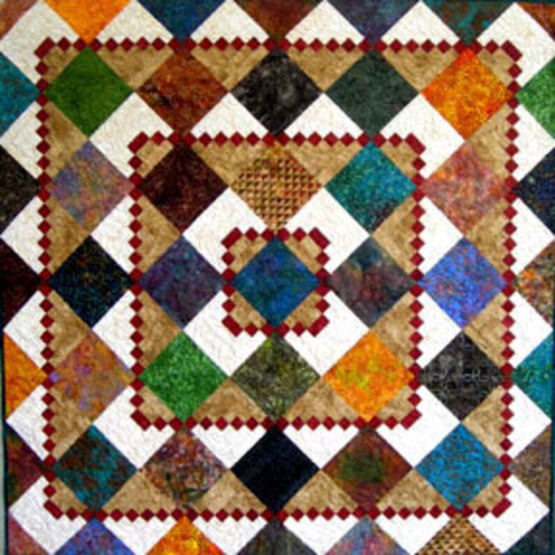 Chain Reaction Quilt Pattern Etsy