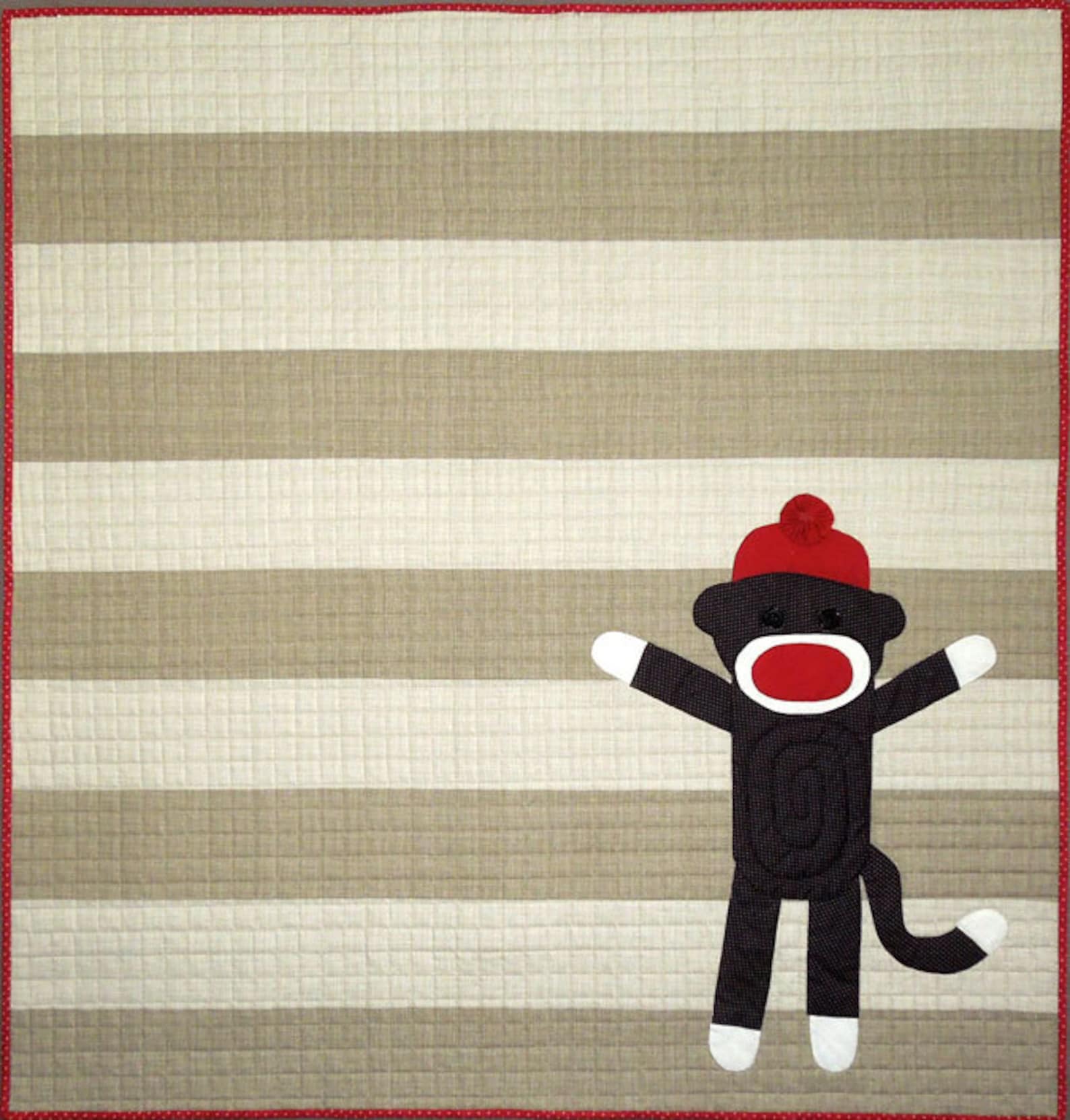 Sock Monkey Quilt Pattern Etsy