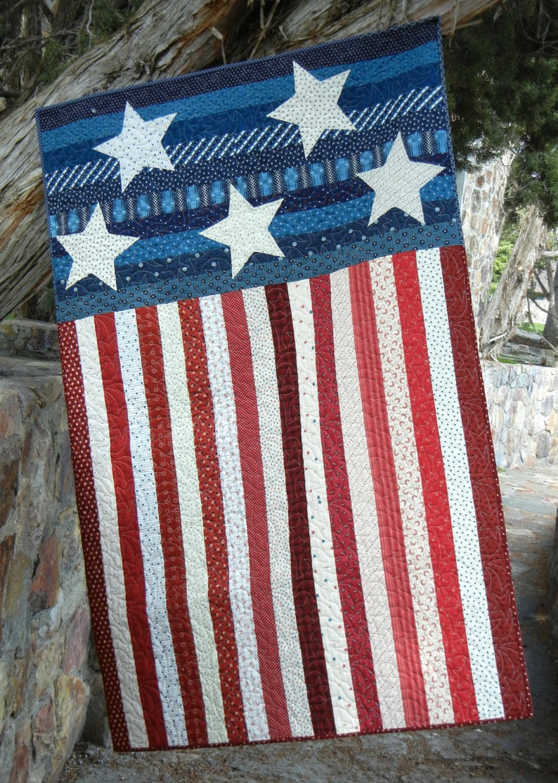 Freedom Quilt Pattern Etsy