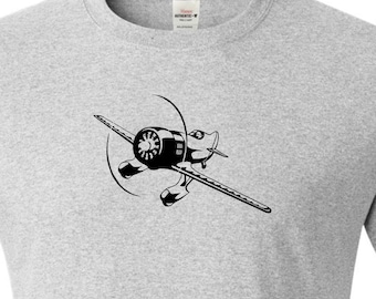 GEE BEE R1-R2 Racer. Famous 30's airplane racer printed on T shirt