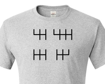 Stick Shift Pattern Shirt: Manual Transmission Car Lover Tee