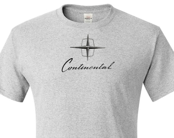 Vintage 1962 Lincoln Continental T-Shirt: Classic Car Emblem