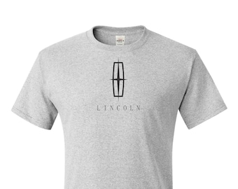 Lincoln Emblem T-Shirt: Modern Car Guy Gift