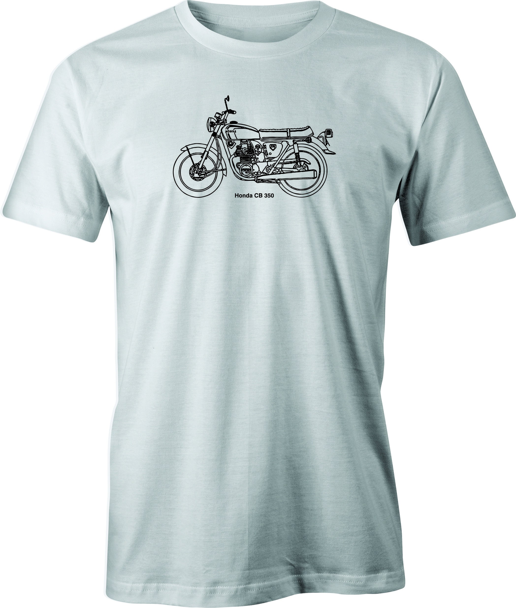 T-Shirt Honda Motorcycle Elsinore 08HOVT182 - Collection Vintage officielle  constructeur