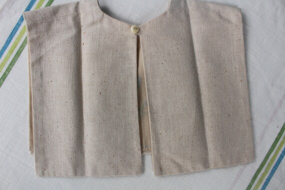 Girls' Linen Embroidered Collar, Detachable Remov… - image 3