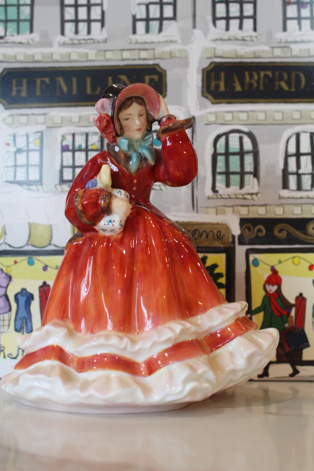 Figurine Royal Doulton christmas Time HN2110 177/52 RD, Vintage