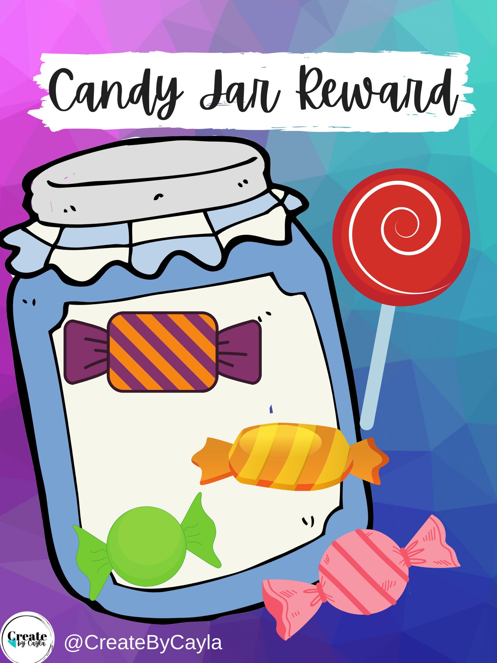 Candy Jar Reward VIPKid Reward ESL Classroom Reward Etsy