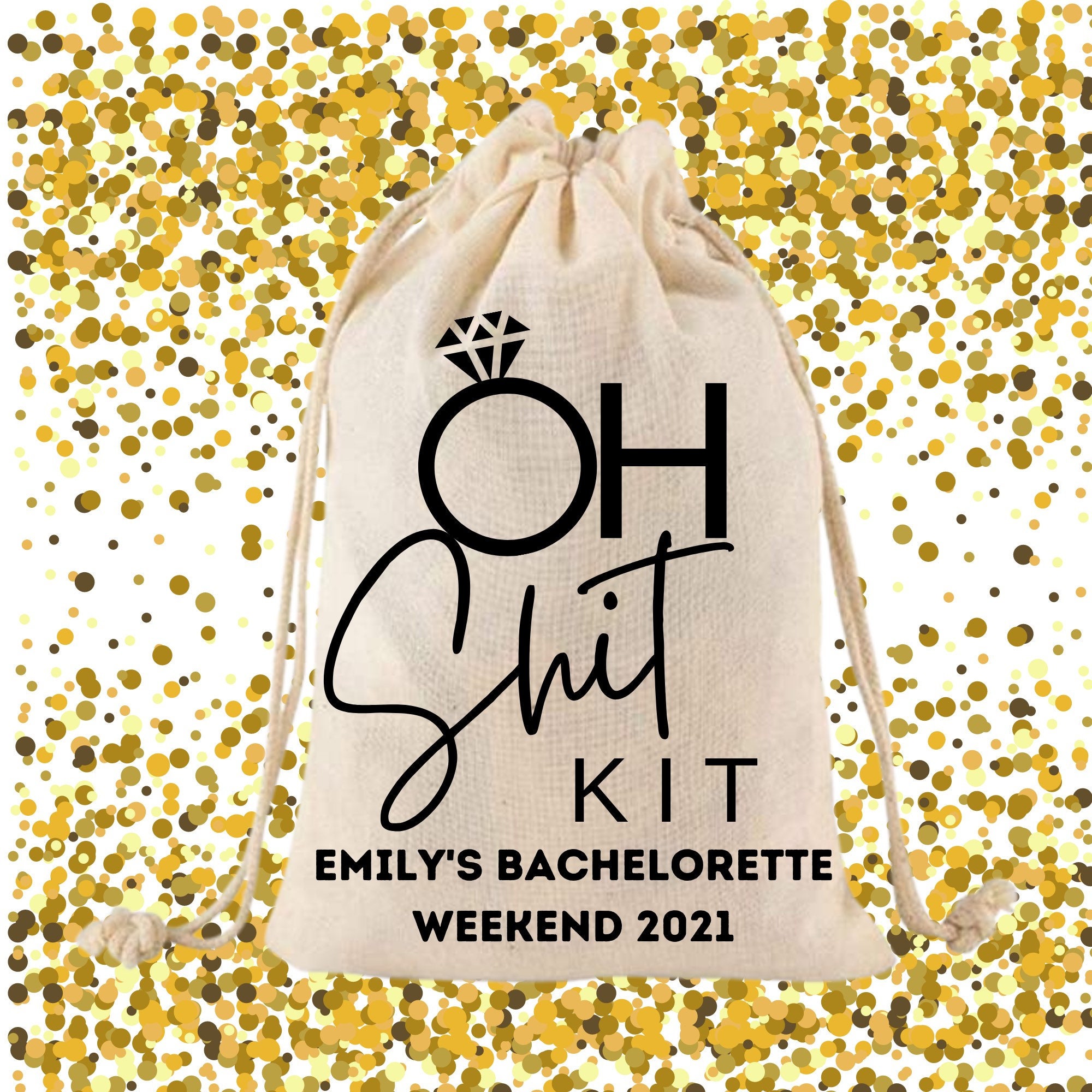 Oh Shit Kit, Bachelorette Party Favors, Hangover Kit, Bachelorette We…