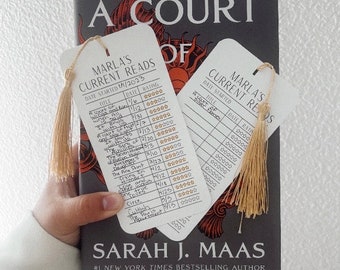 Current Read Log Bookmark, Reading Log Bookmark, Reading Journal Bookmark,Library Card Bookmark, Bookworm, Reading List Bookmark