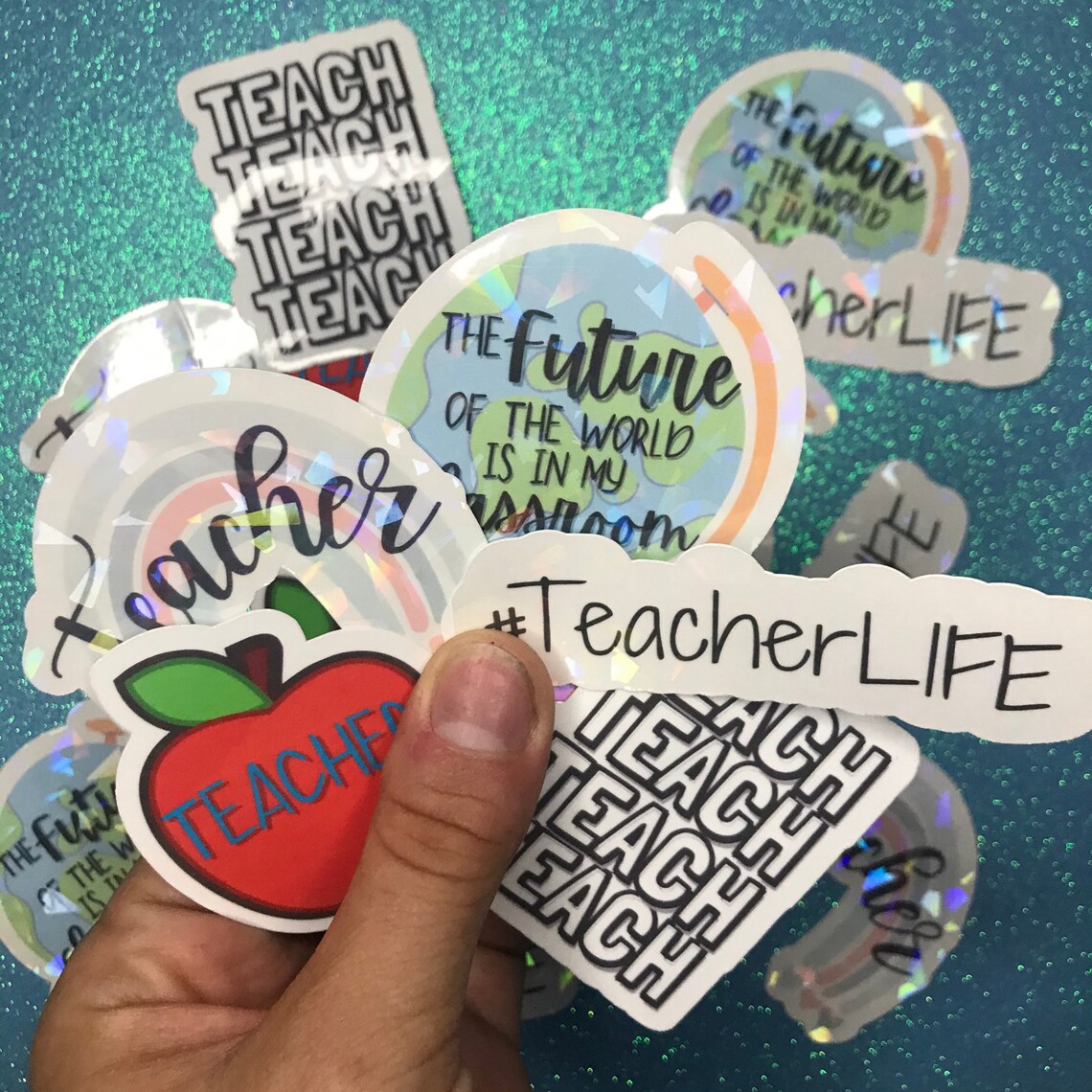 Teacher Stickers Cute Teacher Stickers Teaching Stickers | Etsy