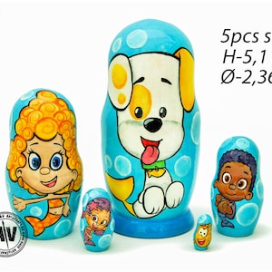 bubble guppies nesting dolls