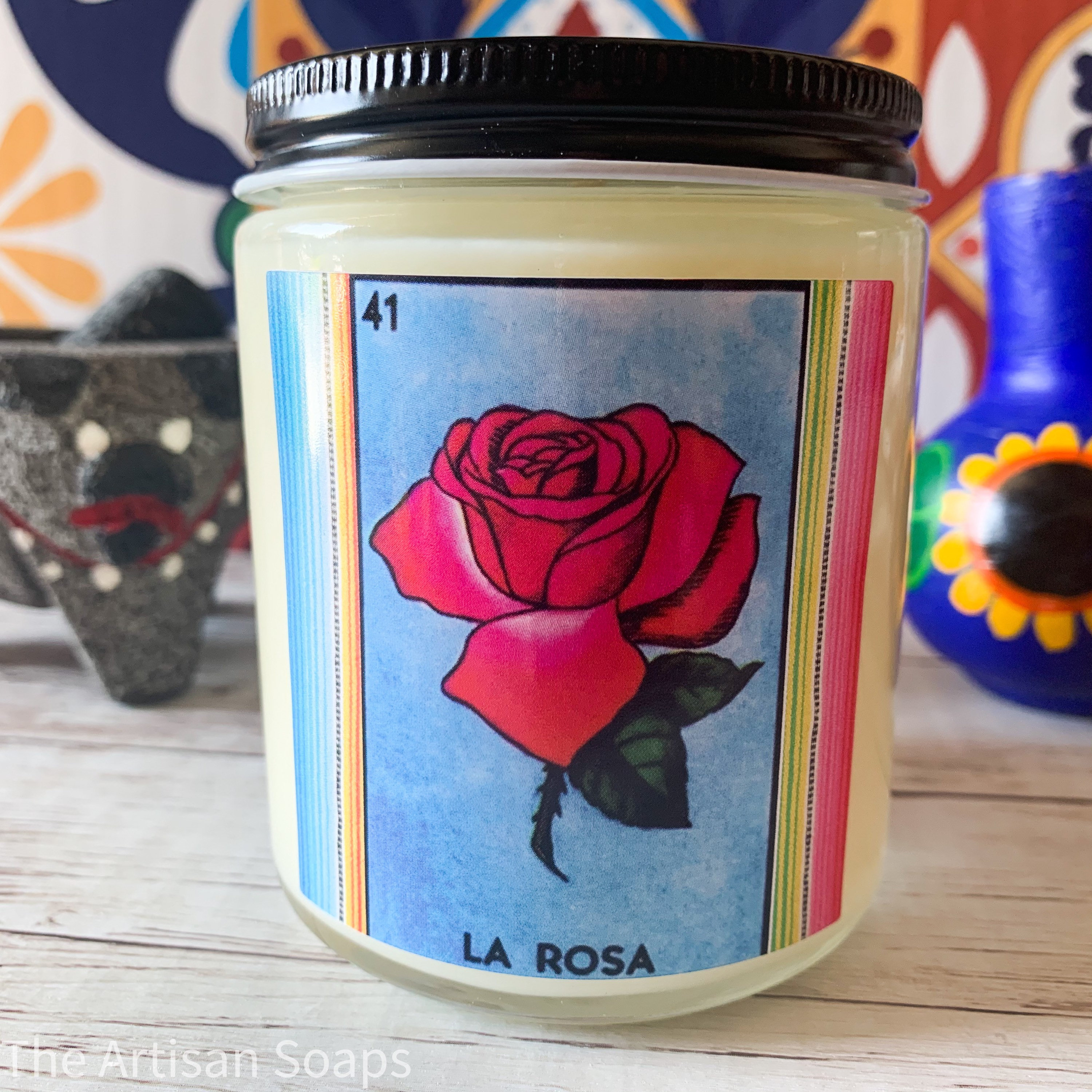 Christmas Gifts Mexican Lotería Candle Lotería Mexicana | Etsy