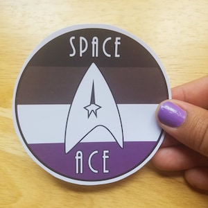Space Ace Pride Sticker