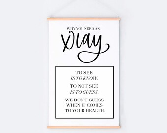 X-RAY Poster + Quote