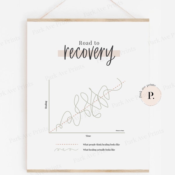 Road to Recovery Poster Etsy