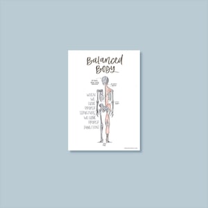 BALANCED body Chiropractic Poster
