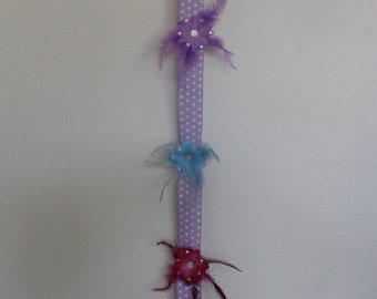 Hair Clip Holder - Hair Bow Holder - Butterfly Clip Holder - Hair Clip Organizer - Bow Organizer - Barrette Holder - Girls Room Decor