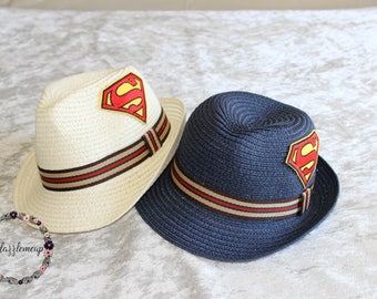 Fedora-zomerhoed voor jongens (20" aan binnenkant)