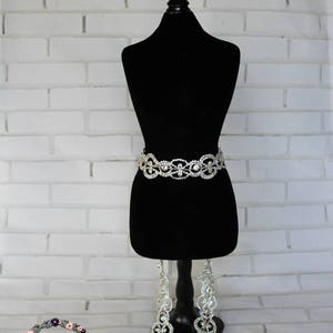 Bridal Belt - Rhinestone Sash - Thin Bridal Belt - Wedding Dress Belt - Bridal Accessories - Bridesmaid Belt - Skinny Bridal Belt