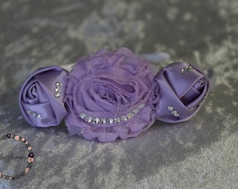 Rhinestone Flower Girl Headband: Bridal Hairpiece