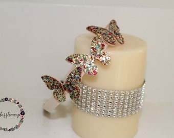 Zwarte hoorns maleficent haarband heks diadeem zilver glitter kopen
