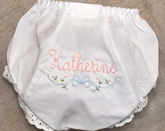 Monogram/Initial Personalized Diaper Cover