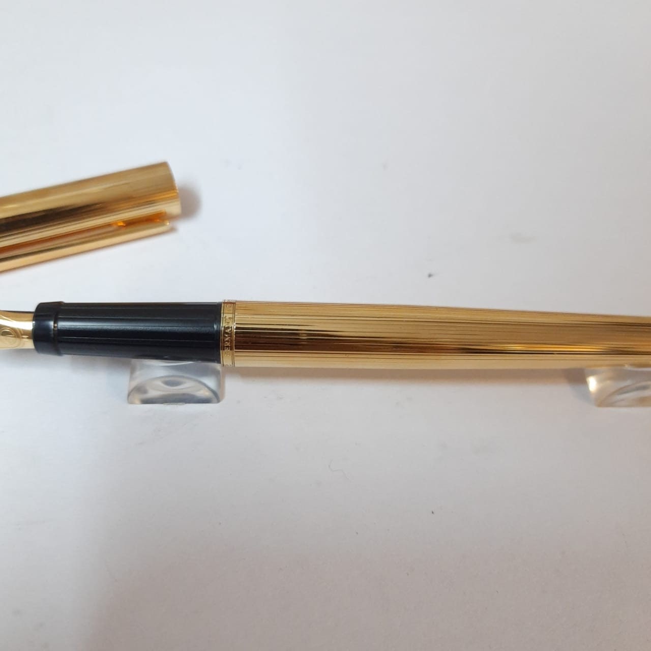 Elysee German Gold Plated Fountain Pen Medium Nib Etsy
