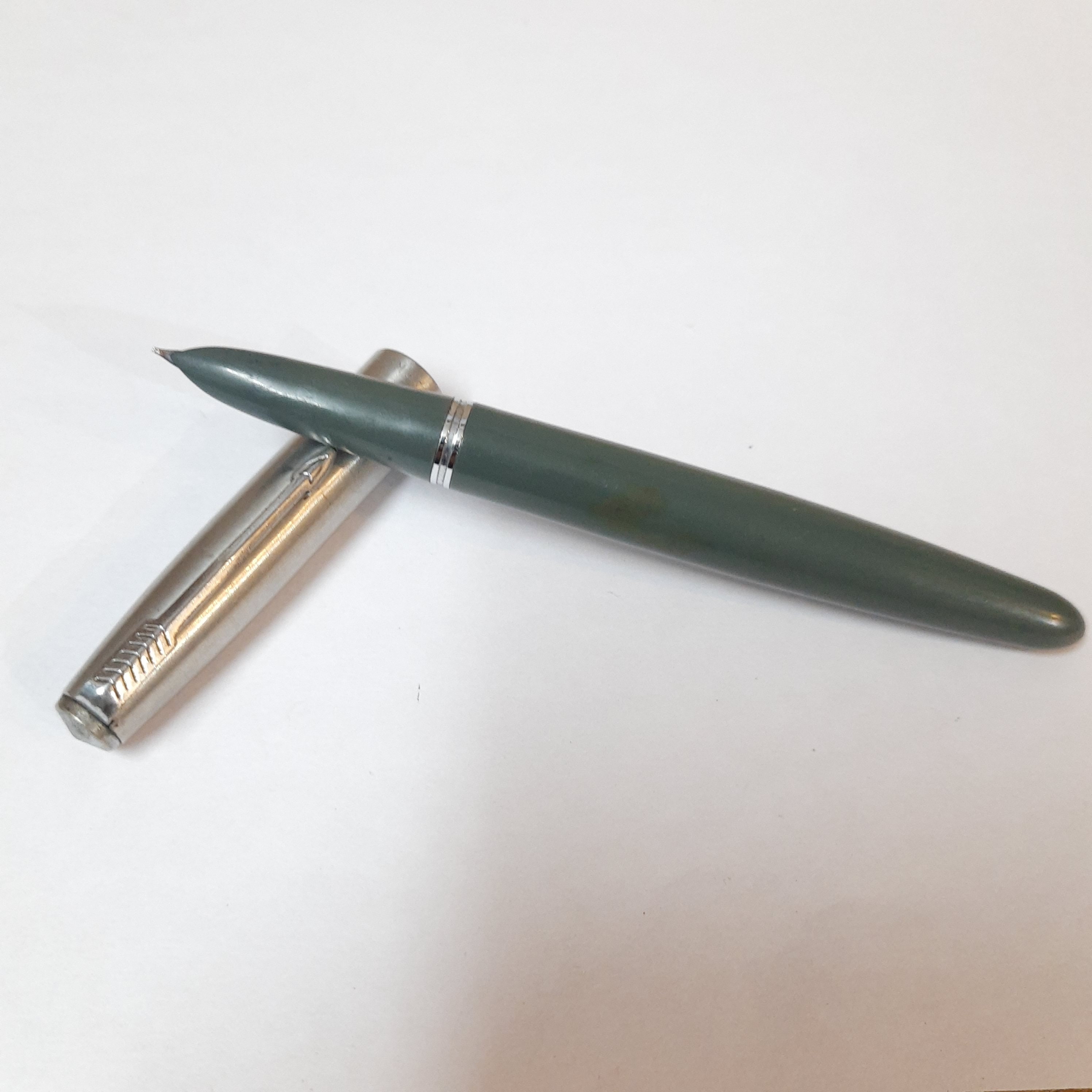 Parker 21 Vintage Fountain Pen Steel Nib Made in USA Etsy