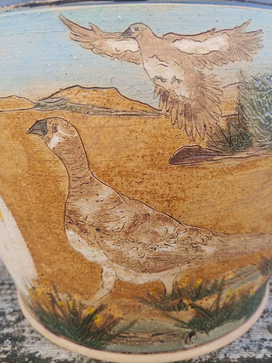 Sagebrush Grouse and Pronghorn Antelope Southwest Style Etsy