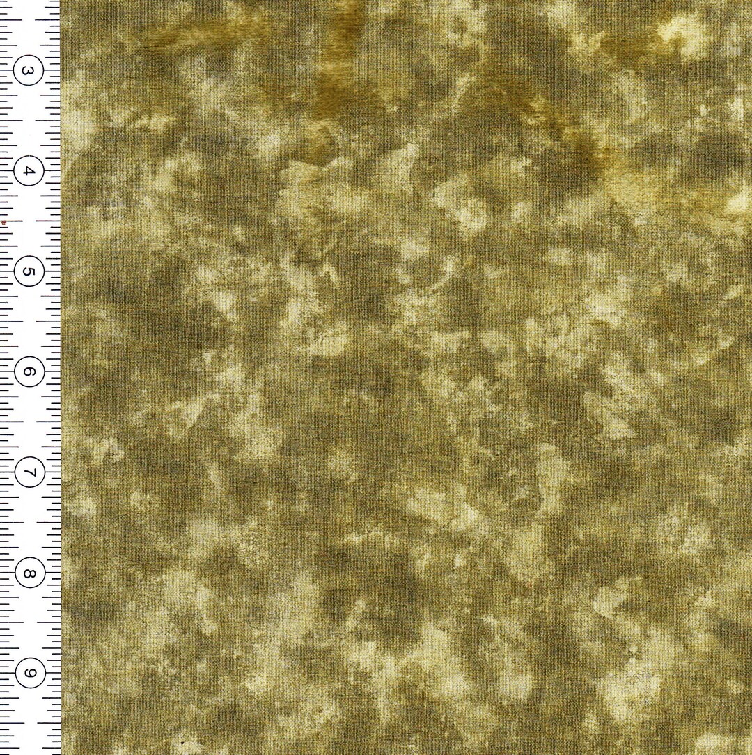 Fabric Marbles by Moda C 1997 Moda Fabrics Made in Japan. Gunnery Green