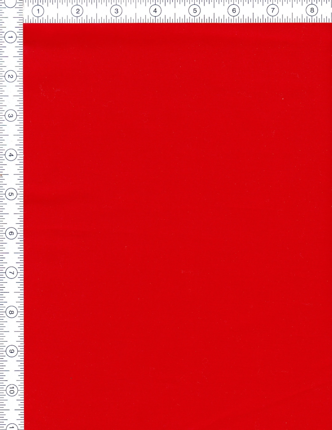 Fabric 1 Yd Solid Red Color Yardage Sold by the Yard Etsy