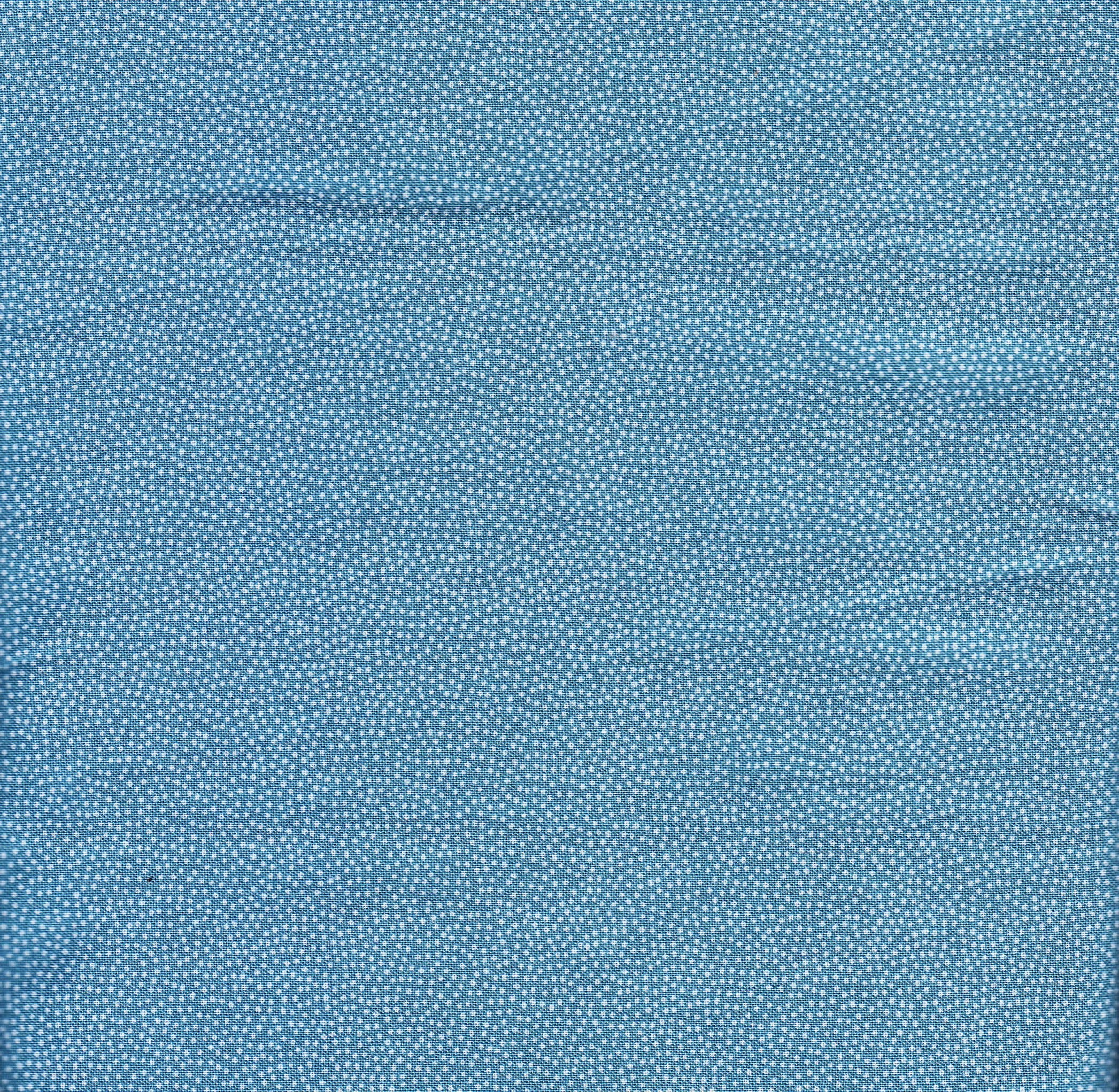 Fabric Soft Reflections by RJR.  Med blue turquoise shade. Sold by the half yard.