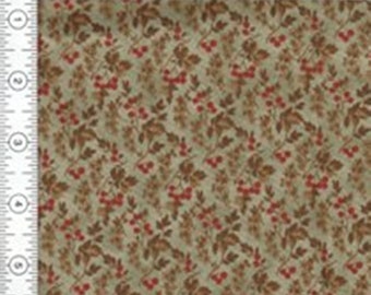 Fabric Moda Cherries or Berries Pattern 3950 Portabella Market. Sold by the half yard