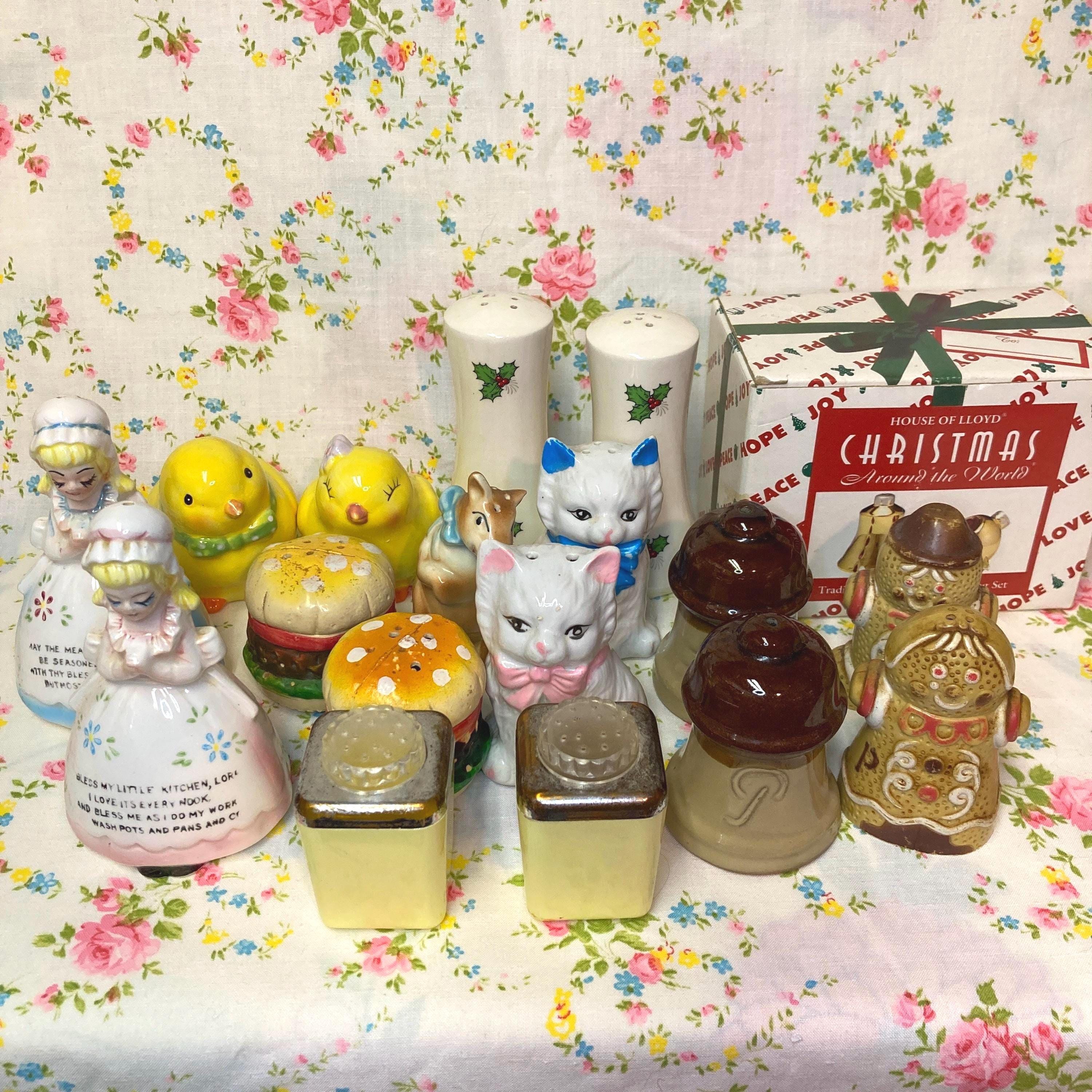 【1970s vintage】ソルトアンドペッパー 70's Mushroom Salt & Pepper 70年代 ビンテージ きのこ ソルト