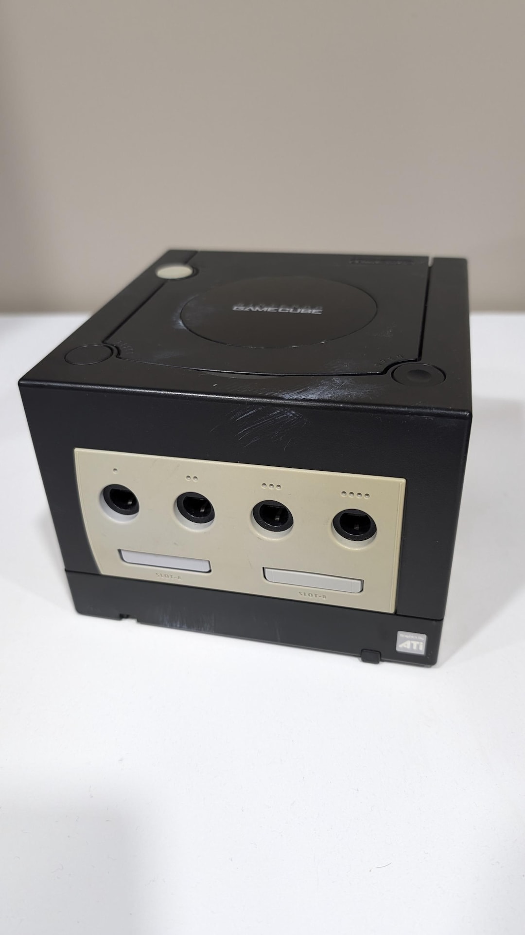 Console Nintendo GameCube DOL-001 Noir – Hackée Plug & Play – 128 Go – Occasion