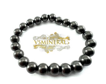 シュンガイトブレスレット、オラフィムシルバー活性化シュンガイト