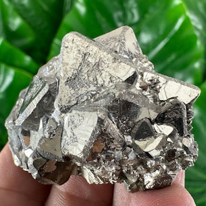 Aesthetic Octahedral Pyrite from Peru,Natural Mineral,Specimen,Cluster,Crystal,stone,Gemstone,Iron Pyrite,Golden N59